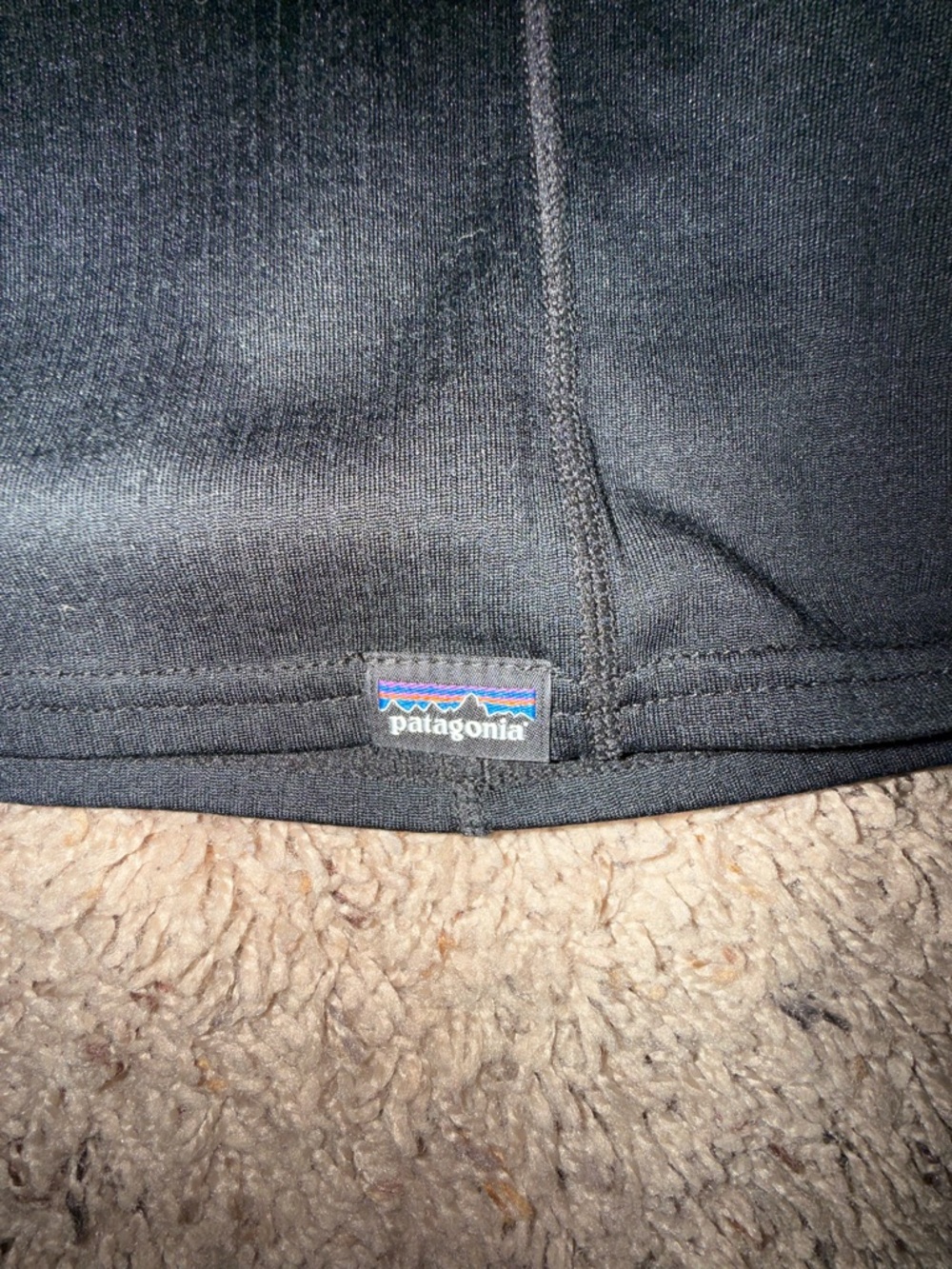 Patagonia Black Zip-Neck Pullover XXS - Picture 2 of 4